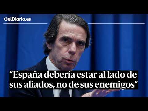 Aznar, sobre EEUU e Irán: 