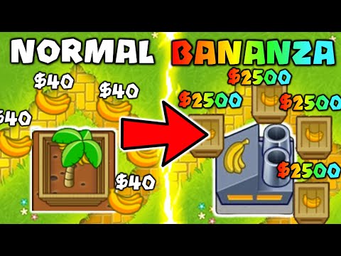 So I played the FORGOTTEN game mode... $1,000,000 in BANANZA LATEGAME! (Bloons TD Battles)
