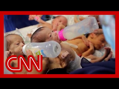 Mothers reunite with newborn babies evacuated from a Gaza hospital