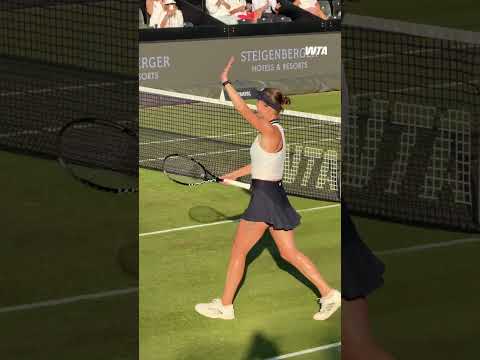 Elina Svitolina reaches her 9th Tour-level quarterfinal of 2026 with her win over Samsonova! #wta