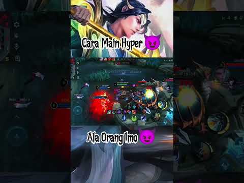 Cara Main Hyper Ala Orang Imo 😈🤫 #shortvideo #mobilelegends #memes #mlbb #zilonggameplay #zilong