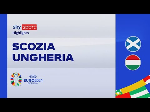 Scozia-Ungheria 0-1: gol e highlights degli Europei 2024