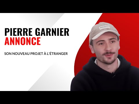 Pierre Garnier (Star Academy) annonce son nouveau projet a? l'international