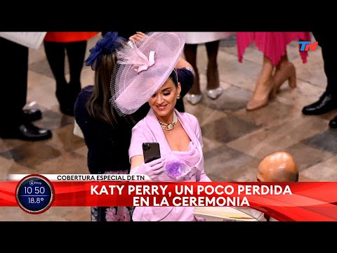 CORONACIÓN DE CARLOS III: el incómodo y desconcertante momento que vivió Katy Perry