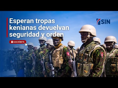 Llegada de policías kenianos genera expectativa en comunidad haitiana en RD