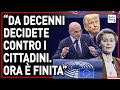 UE, ALLARME TRUMP IN PLENARIA BUXAD? IRROMPE  LUI ELETTO, URSULA VOTATA DA NESSUNO. ORA ? FINITA