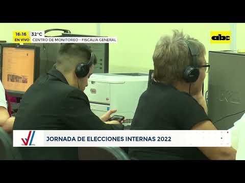 Internas 2022: Fiscalía habilita centro de monitoreo para denuncias electorales