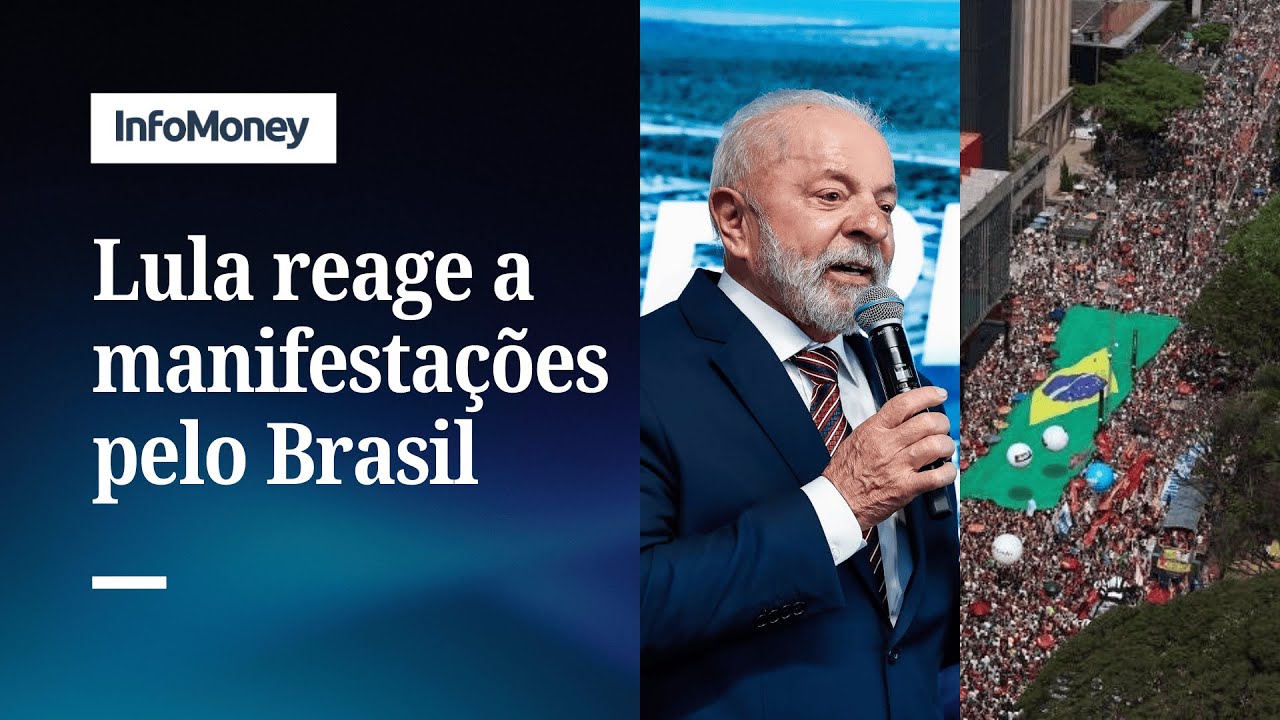 Lula afirma que atos foram recado do povo que não quer anistia | InfoMoney News