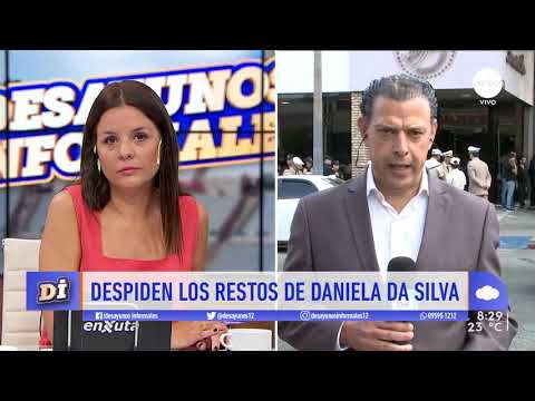 Despidieron los restos de la policía asesinada Daniela Da Silva