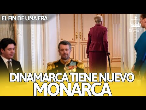 FEDERICO X SE CONVIERTE EN EL REY DE DINAMARCA TRAS LA ABDICACIÓN DE SU MADRE MARGARITA II