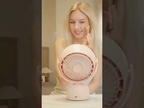 💡 “مراية… ومروحة… وجمال بكل تفصيلة!”