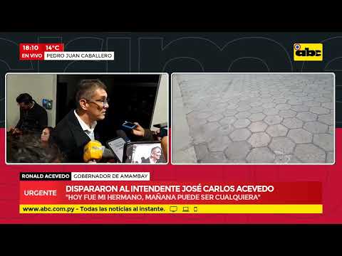 Atentado contra Acevedo: Nadie del gobierno llamó, afirma gobernador