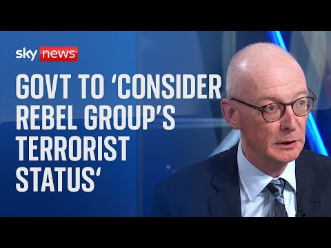 UK will have to 'consider' whether to remove Syrian rebels as terror group