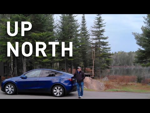 Grand Tesla Model Y Adventure - Lake Superior