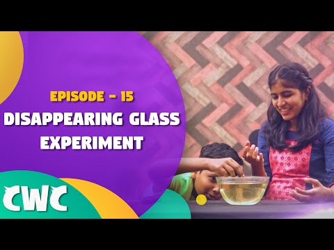 Disappearing Glass Experiment | Ep#15 | Chitti with Chutties | CWC | Chitti