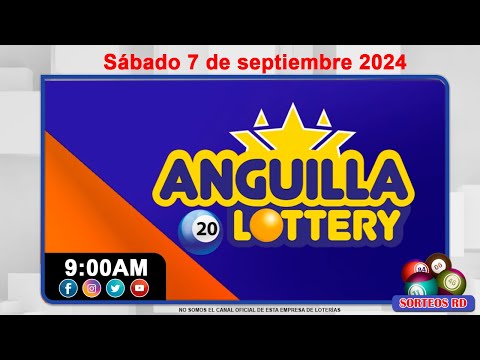 Anguilla Lottery en VIVO  | Sábado 7 de septiembre 2024 - 9:00 AM #loteriasdominicanas