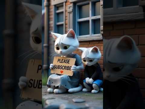 Poor Cat vs Rich Cat… You Won’t Believe What Happens Next! 💔 ✨#cat #viral