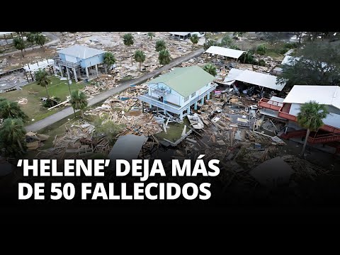 HURACÁN HELENE: más de 50 fallecidos e inundaciones catastróficas en EE.UU. | El Comercio