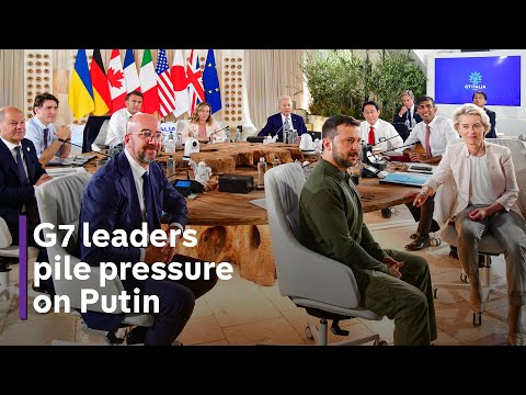 G7: Politically weakened leaders meet for summit in Italy