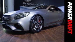 மெர்சிடீஸ் amg எஸ் 63 கூப் : luxurious செயல்பாடு : powerdrift