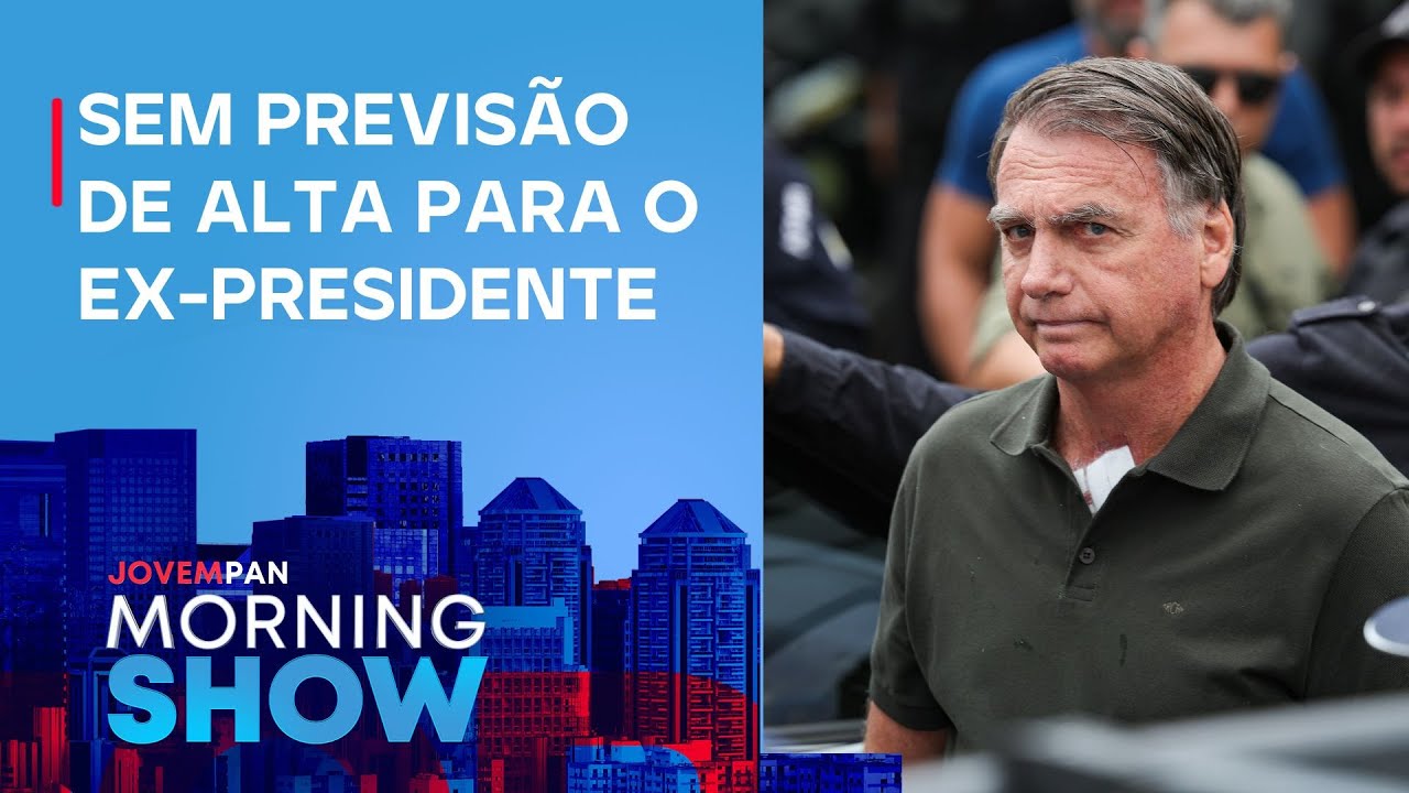 BOLSONARO segue no HOSPITAL após passar mal