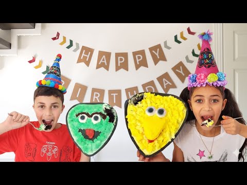 Heidi dan Zidane Menyiapkan Kue Ulang Tahun untuk Ayah 🎉 | Cerita Keluarga Anak