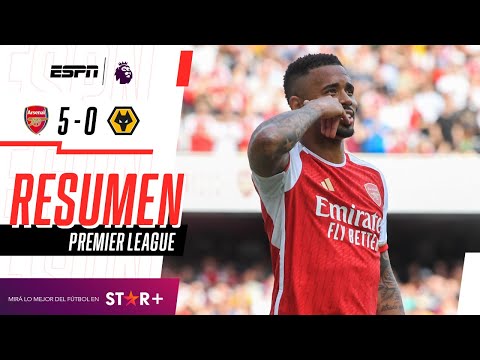 ¡LOS GUNNERS CERRARON LA TEMPORADA CON UNA GOLEADA! | Arsenal 5-0 Wolverhampton | RESUMEN