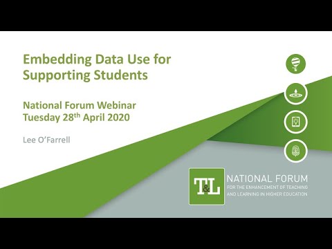 Embedding Data Use for Supporting Students