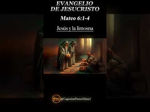 EVANGELIO DE HOY MARTES 18 DE JUNIO 2024 ? MATEO 6,1-4 JESUS Y LA LIMOSNA #EvangelioDeHoy