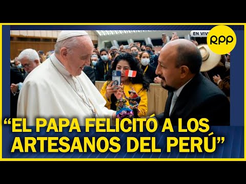 Manuel Breña: “Papa Francisco expresó admiración por el trabajo y el vestuario de las piezas”