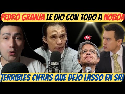 Pedro Granja critica a Daniel Noboa por la TABLA de CONSUMO | SRI en la M… gracias a LASSO