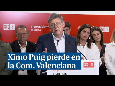 Ximo Puig tras perder en la Comunidad Valenciana: Me preocupa mucho un gobierno de PP y Vox