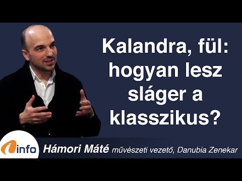 Lehet más a klasszikus zene? Hámori Máté, Inforádió, Aréna