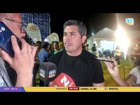 Marcelo Orrego en vivo con Canal 13 en el Festi Joven