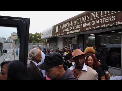 Sharpton, Central Park Five members get out the vote in battleground Pennsylvania