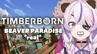 ALL THE DAMS!!! IRON Teeth #2 - TIMBERBORN【Maria Marionette | NIJISANJ