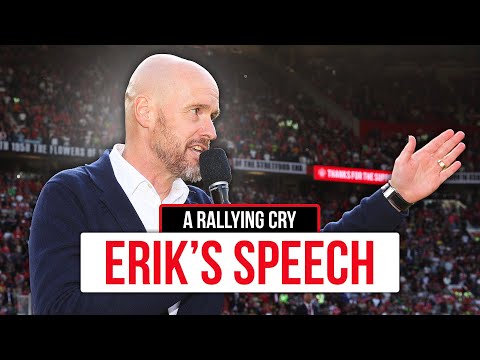 A MUST-WATCH Speech From Erik! 📣 | Addressing Old Trafford