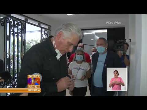Presidente de Cuba asiste a reinauguración de Instituto Finlay de Vacunas