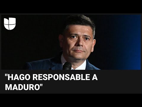 Habla la esposa de Freddy Superlano, opositor detenido en Venezuela: Hago responsable a Maduro