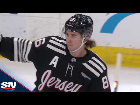 Jack Hughes Picks Top Shelf With One-Timer For Clutch Goal