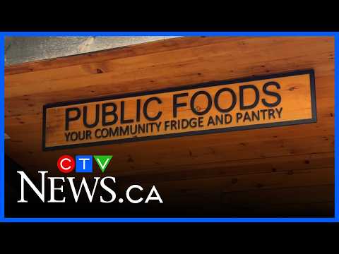 Community fridge redirects food waste to those in need