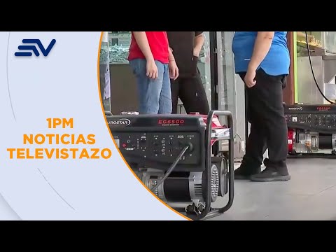 Locales comerciales en Guayaquil optaron por comprar generadores de energía | Televistazo | Ecuavisa
