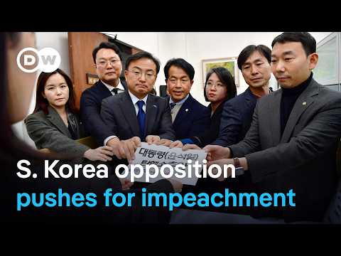 President Yoon Suk Yeol under pressure to quit | DW News