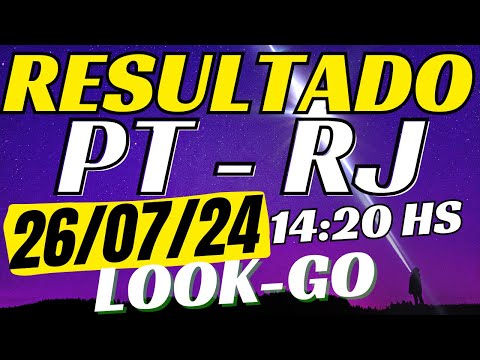 Resultado do jogo do bicho ao vivo - PT - Look - 14:20 26-07-24