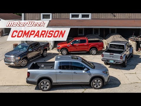2019 Midsize Pickup Truck Comparison