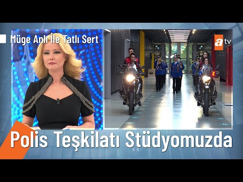 Polis teşkilatının 177. kuruluş yıl dönümü! @Müge Anlı ile Tatlı Sert 5 Nisan 2022