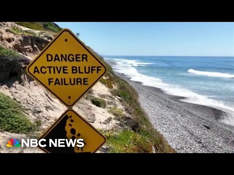 California's beaches threatened by climate change