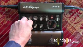 LR Baggs Venue DI Acoustic Guitar Preamp- Controls Overview and Demonstration