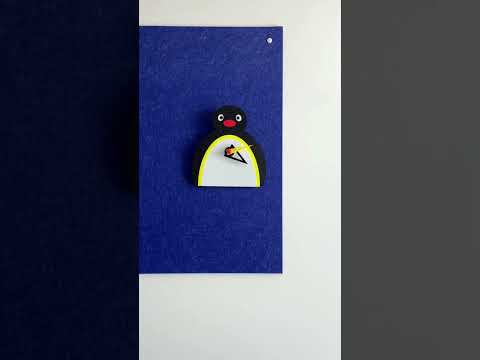 Love the do-it-yourself pingu clock so much!#pingu #cute #life #like #diy #handmade #home