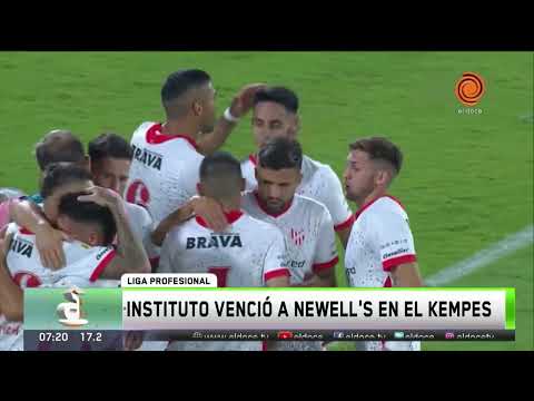 TRIUNFAZO: Instituto le ganó bien a Newell's en su primera victoria como local